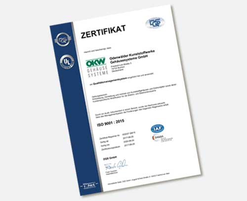 Сертификат ISO 9001 : 2015 в формате PDF